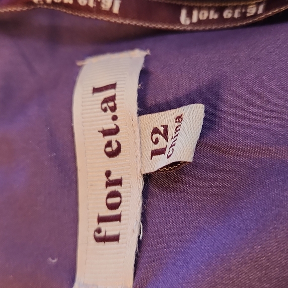 FLOR ET. ALL DRESS SIZE 12 - Picture 5 of 6